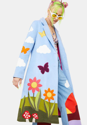 Song Of Nature Wool Coat