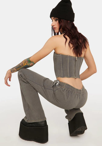 Just Relax Crop Bustier