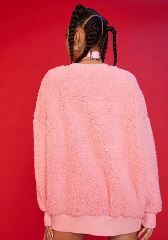 At First Blush Teddy Sweatshirt