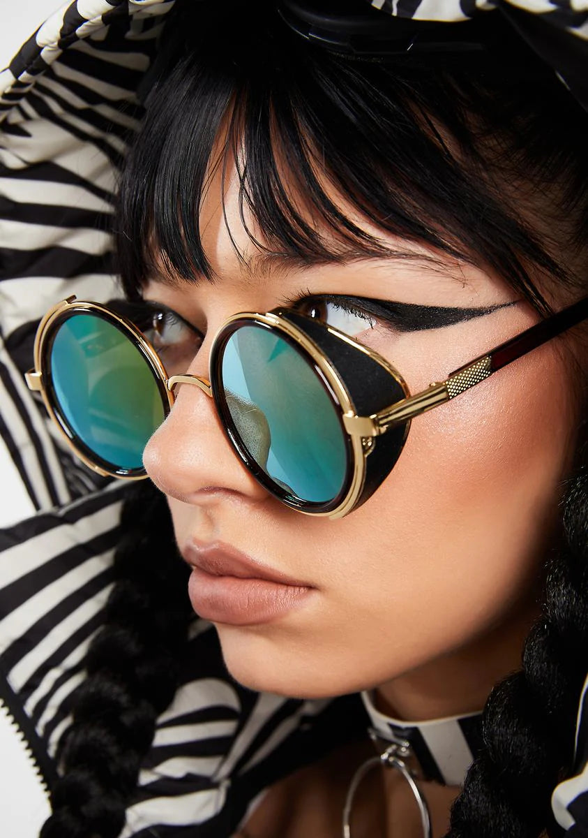 Matter Of Perspective Circle Sunglasses