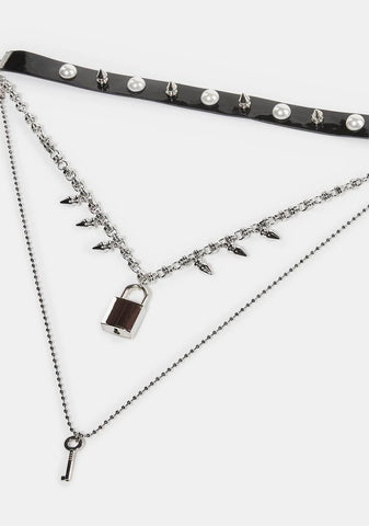 Need To Know Basis Layered Necklace
