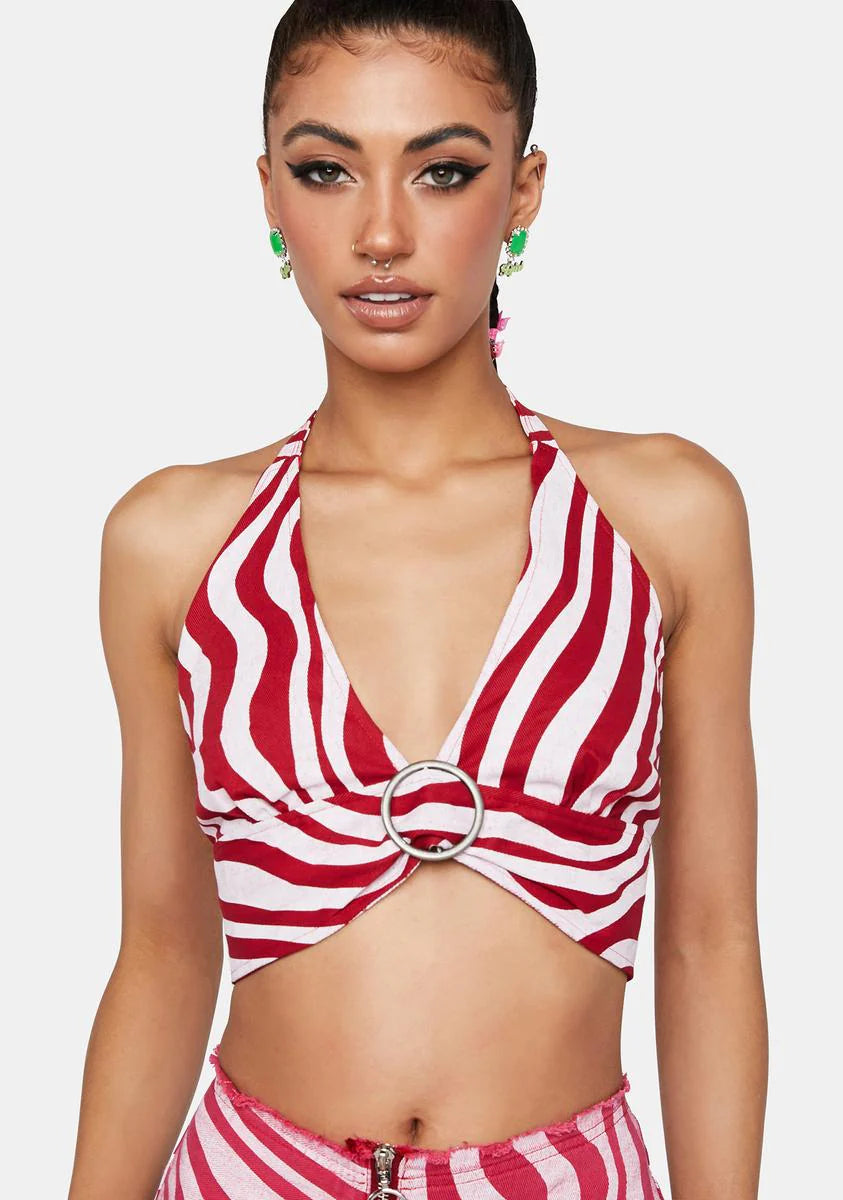 National Anthem Halter Top