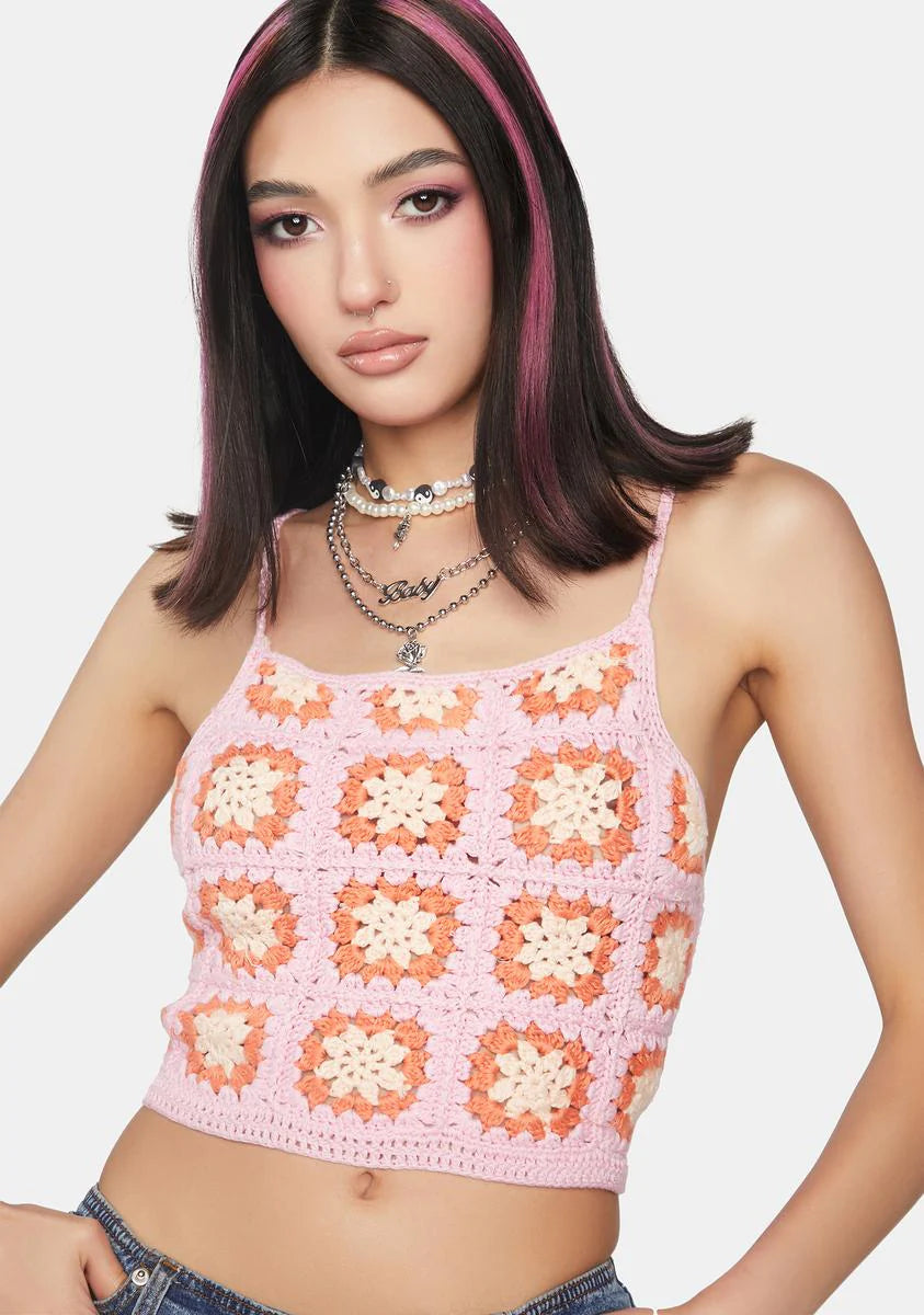 Crochet All Day Tank Top