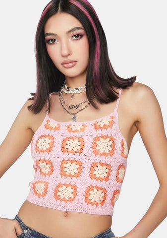 Crochet All Day Tank Top