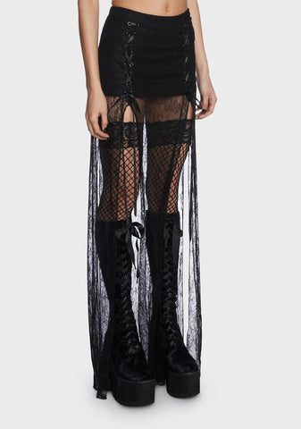 Mourning Soul Maxi Skirt