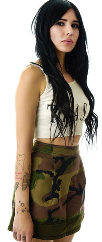 Camouflage Army Skirt