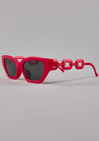 Fire Dark Desires Chainlink Sunglasses