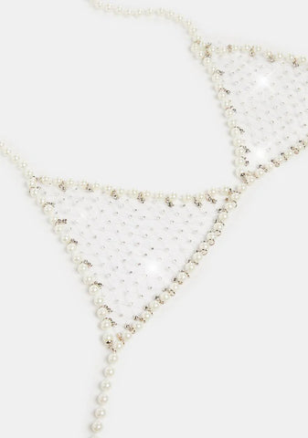 Worldly Wonder Chain Bra Top