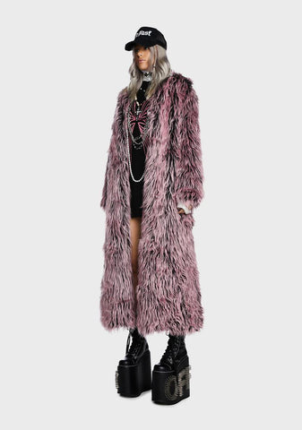 Born Enchanter Faux Fur Coat