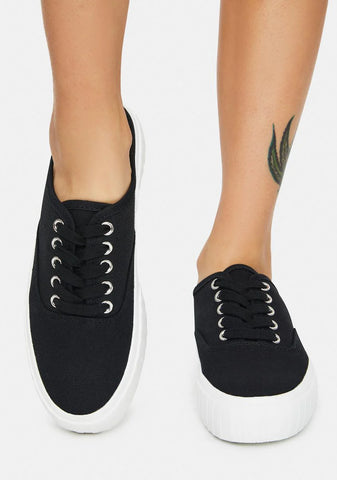 Dark Scotch Slip On Sneakers
