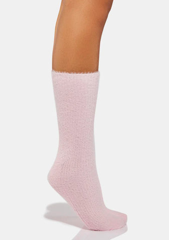 Baby Don't Wait Up Knee High Socks