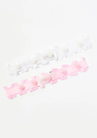 Bring Her Buds Sheer Choker Set