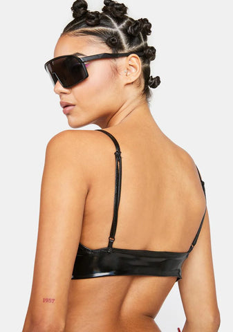 Onyx Louder Now Holographic Crop Tank