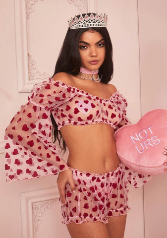 Love Surrounds Me Chiffon Top