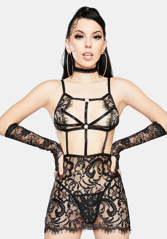 Close Da Door Lingerie Set