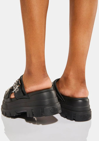 Aspha Loop Platform Sandals