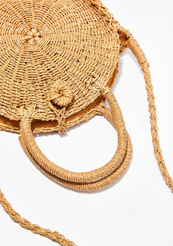 Bush Baby Straw Crossbody