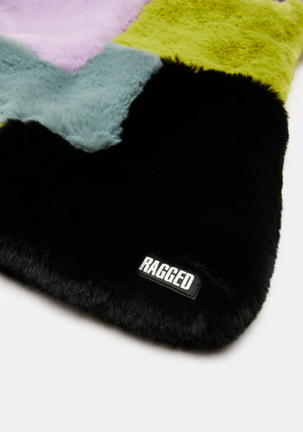 Jumble Faux Fur Tote Bag