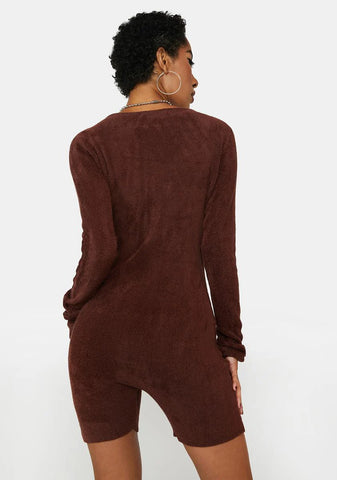 Some Morning Velvet Romper