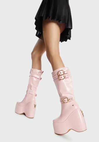 Speak Your Mind Platform Boots