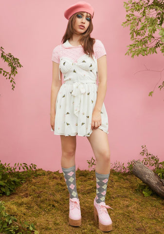 Life In Paradise Skater Mini Dress