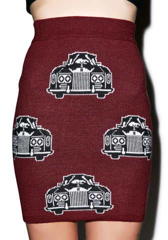 Royal Ride Mini Tube Skirt