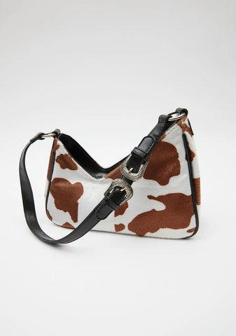 Round 'Em Up Cowhide Shoulder Bag