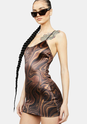 Lost In Your Eyes Mini Dress