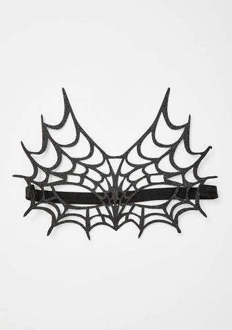 Web Watch Glitter Mask
