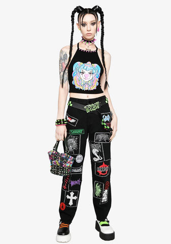 Twinkling Thoughts Halter Top