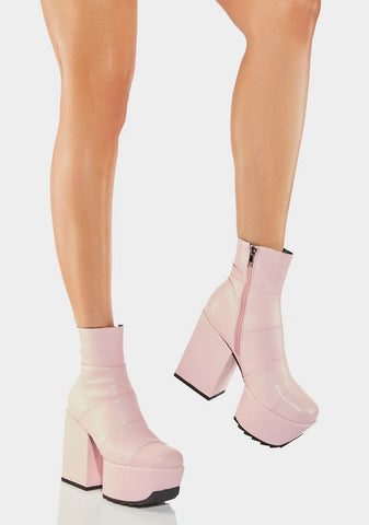 On Wednesdays Platform Boots