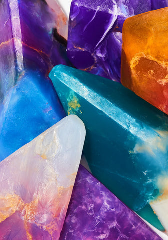 Manifest Amethyst Crystal Soap