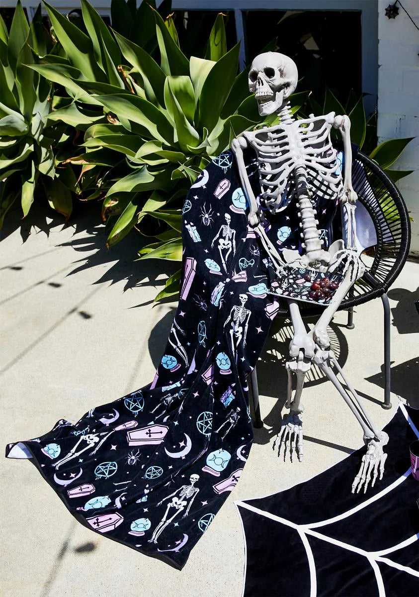 Candy Embrace The Darkness Beach Towel