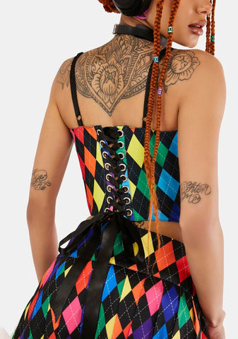 Kings And Queens Corset Top