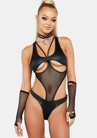 Quick Catch Fishnet Bodysuit
