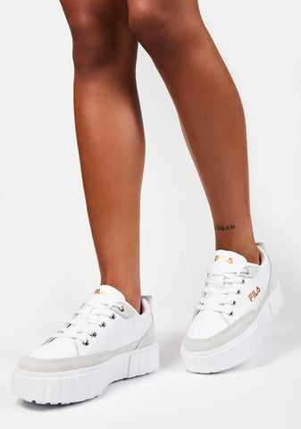 White Sandblast Low MG Sneakers