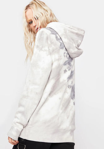 Lo-fi Tie Dye Pullover Hoodie