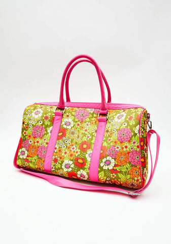 Modern Love Floral Weekender