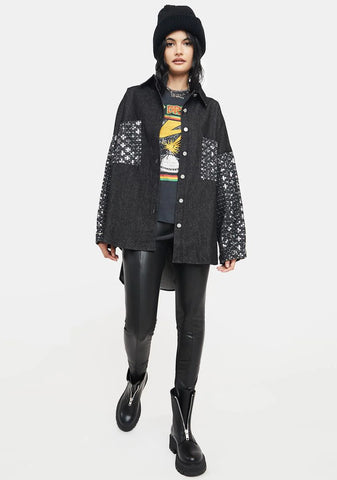 Rise Against Colorblock Flannel