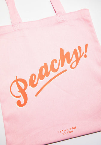 Peachy Tote Bag