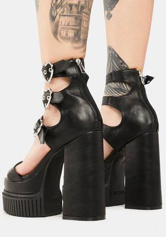 Painkiller Platform Creeper Sandals