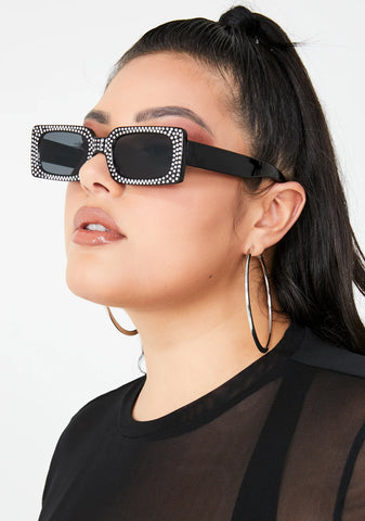 Bada-Bing Rhinestone Sunglasses