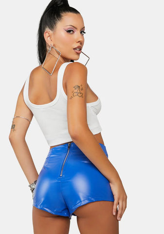 Royal Hottie Era Lace-Up Shorts
