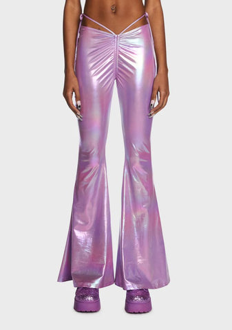 Lavender Siren Calling Metallic Flares