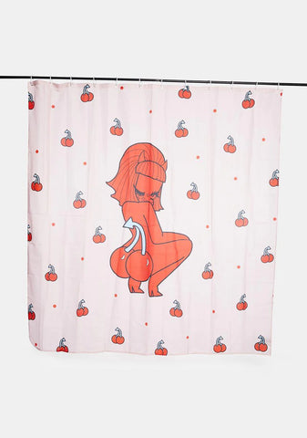 Lucy Cherry Bottom Shower Curtain