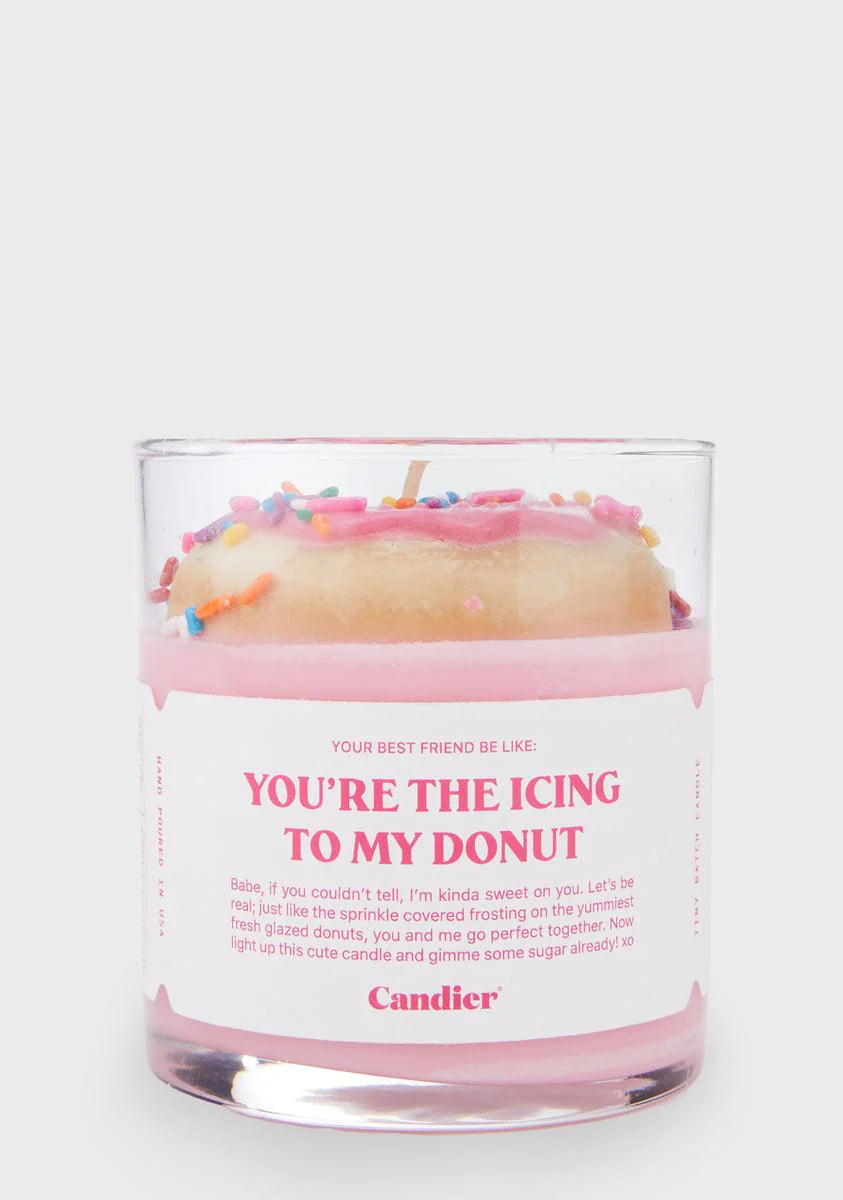 Icing To My Donut Candle