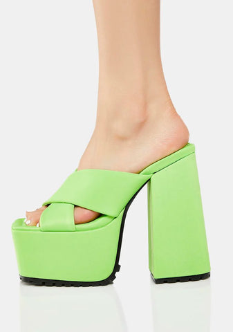 Hex Platform Heels