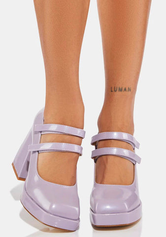 You Show Off Block Heels