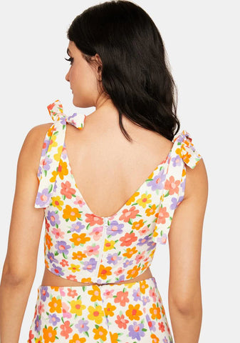 Parisian Life Linen Bustier