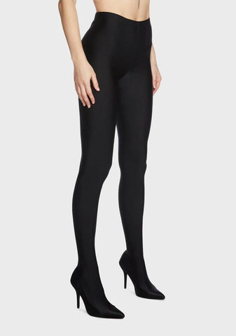 Taytay Black Stiletto Pant Boots